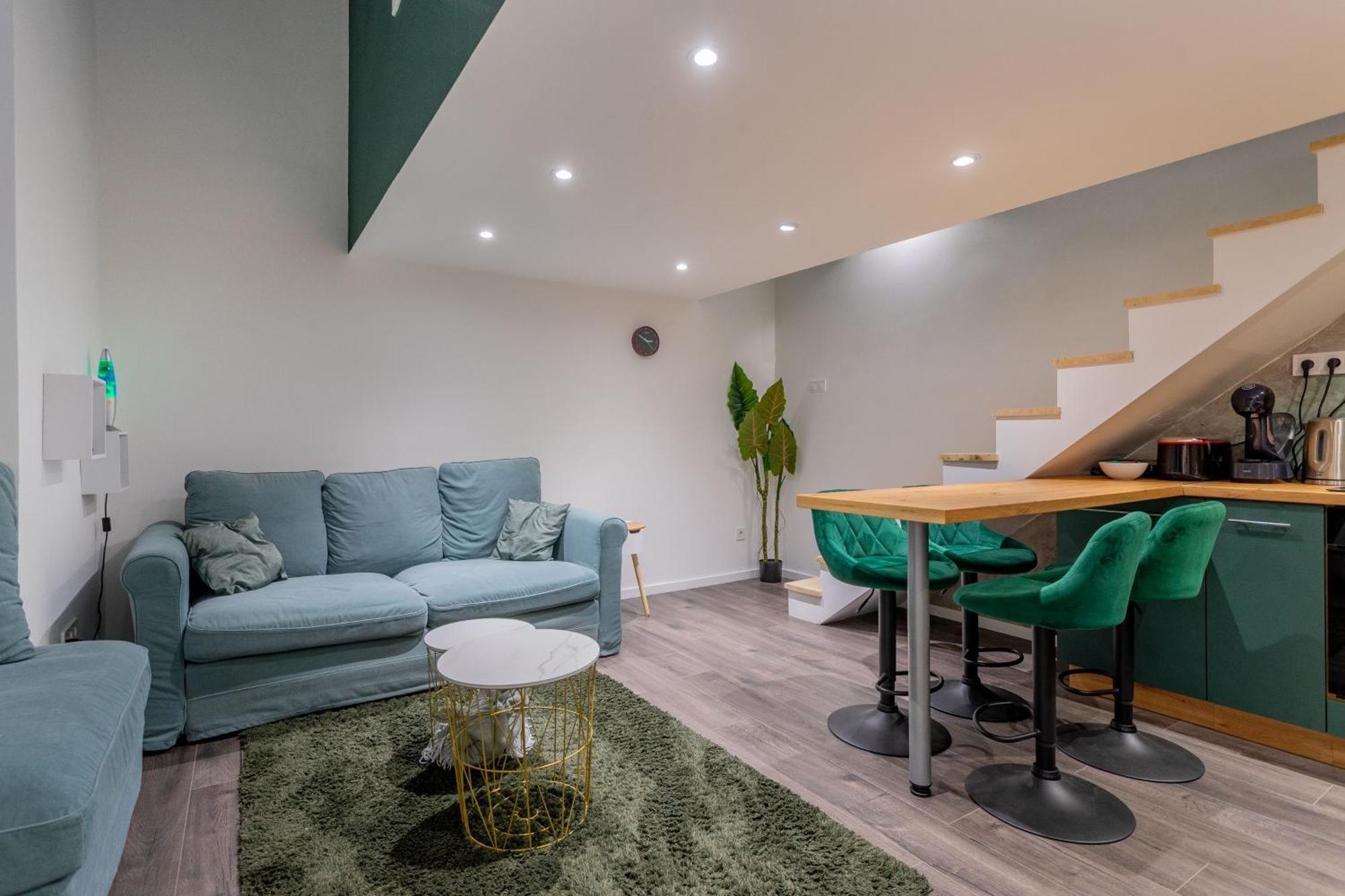 Full Equipment Designed In The Heart Of For 4 People Lejlighed Budapest